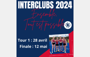 Interclubs 2024 - Tour 1